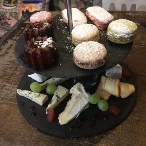 Afternoon Tea at Champagne + Fromage Brixton