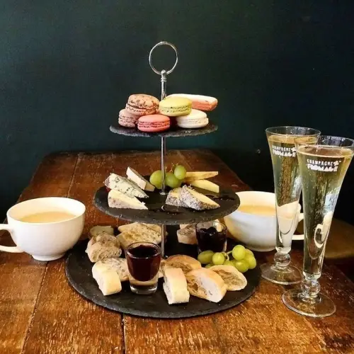 Afternoon Tea at Champagne + Fromage - Covent Garden