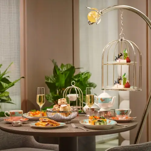 Afternoon Tea by Cherish Finden at Pan Pacific London