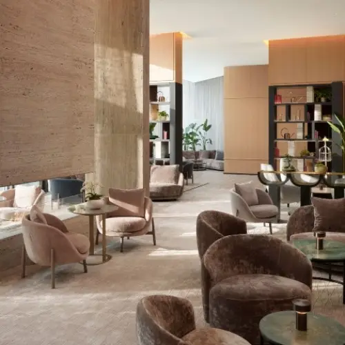 The Orchid Lounge at Pan Pacific London